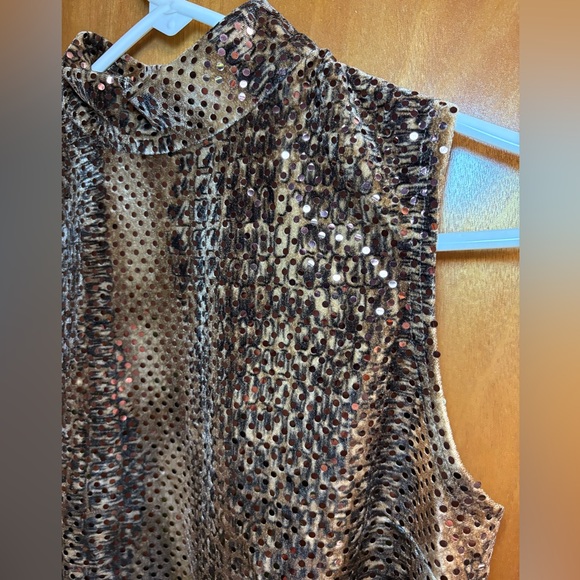 Vintage Cheetah Print Halter Top - Picture 2 of 5